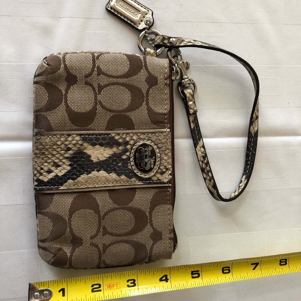 Coach wristlet